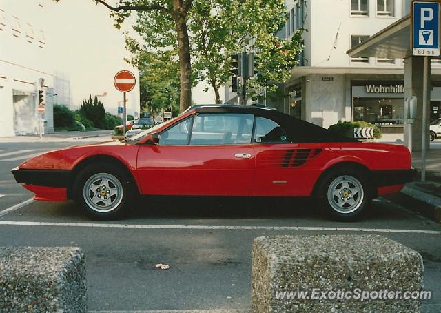 Ferrari Mondial spotted in Zurich, Switzerland