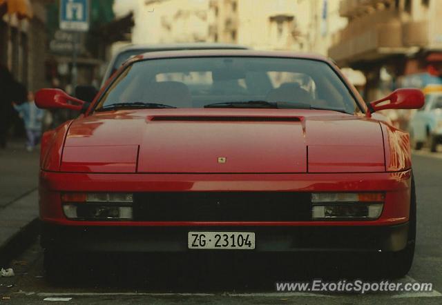 Ferrari Testarossa spotted in Zurich, Switzerland