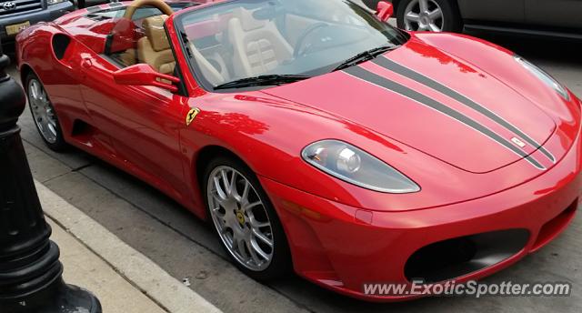 Ferrari F430 spotted in Downers Grove, Illinois