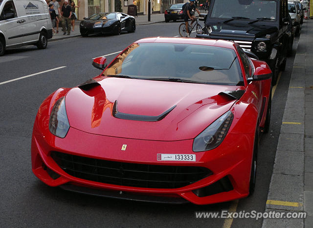 Ferrari F12 spotted in London, United Kingdom