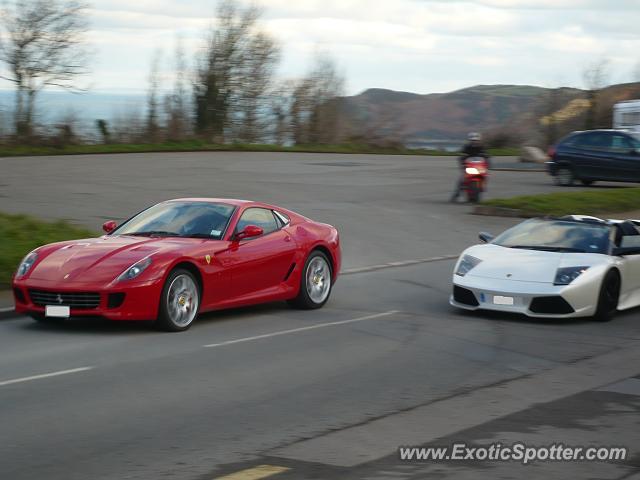 Ferrari 599GTB spotted in Jersey, United Kingdom