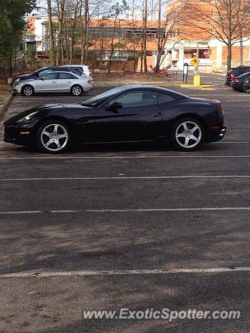 Ferrari California spotted in Brick, New Jersey