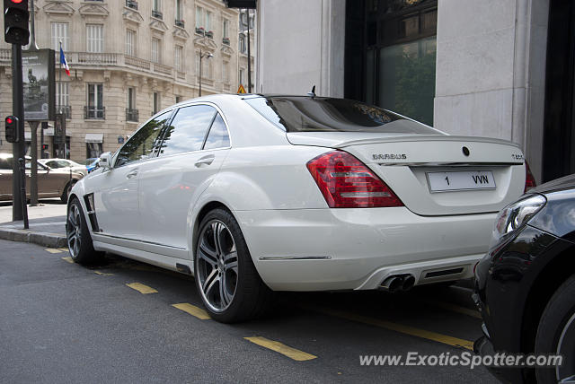 Mercedes S65 AMG spotted in Paris, France