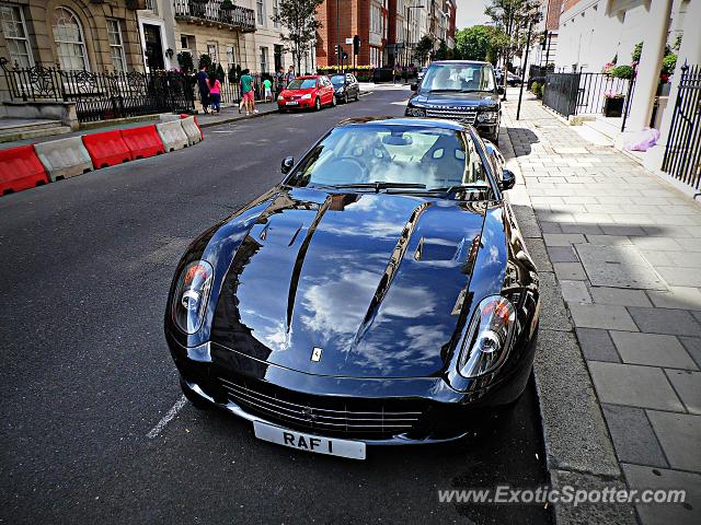 Ferrari 599GTB spotted in London, United Kingdom