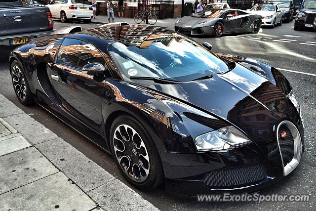 Bugatti Veyron spotted in London, United Kingdom