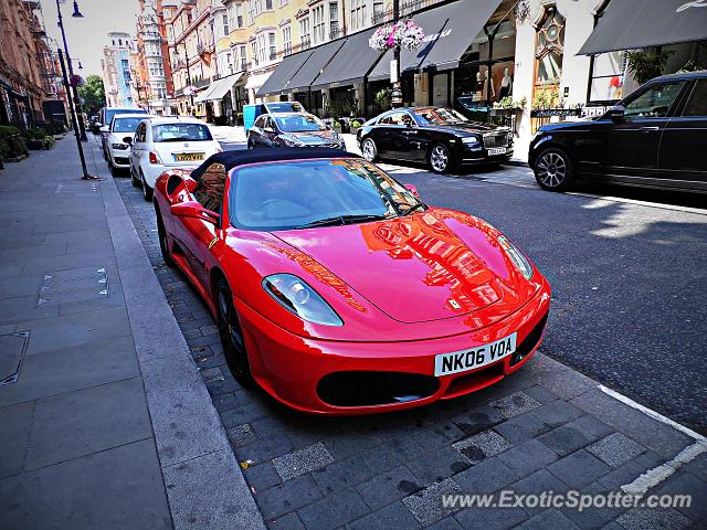 Ferrari F430 spotted in London, United Kingdom