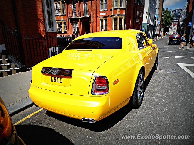 Rolls Royce Phantom spotted in London, United Kingdom