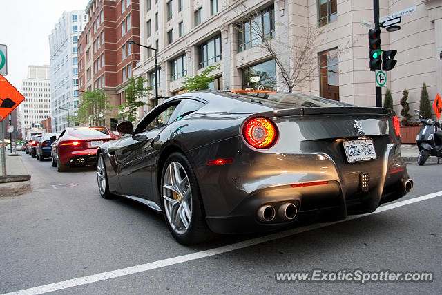 Ferrari F12 spotted in Montreal, Canada