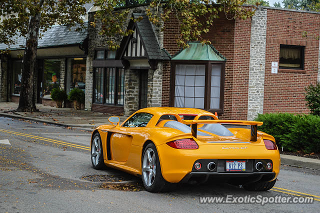 Porsche Carrera GT spotted in Cincinnati, Ohio