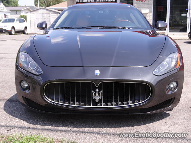 Maserati GranTurismo spotted in Québec, Canada