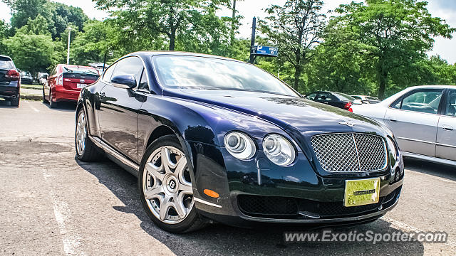 Bentley Continental spotted in Montreal, Canada