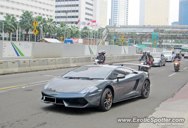 Lamborghini Gallardo spotted in Jakarta, Indonesia