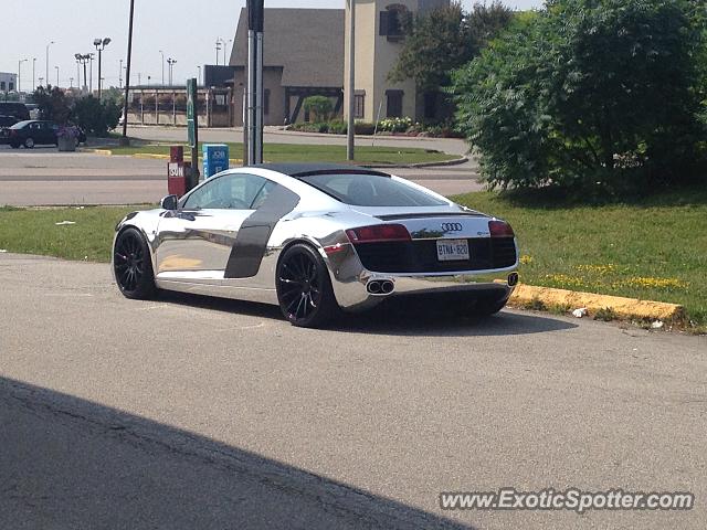 Audi R8 spotted in Etobicoke, Canada