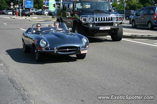 Jaguar E-Type spotted in Braine l'alleud, Belgium