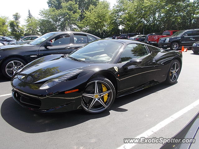 Ferrari 458 Italia spotted in Cincinnati, Ohio