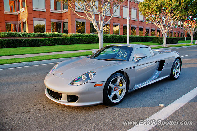 Porsche Carrera GT spotted in Newport Beach, California