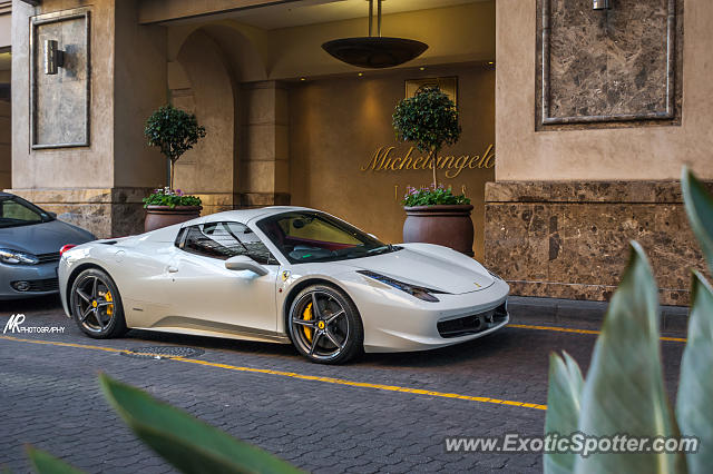 Ferrari 458 Italia spotted in Sandton, South Africa