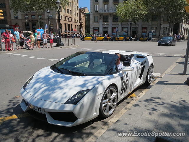 Lamborghini Gallardo spotted in Barcelona, Spain