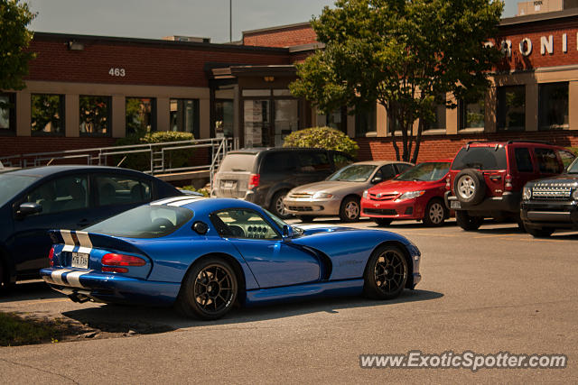 Dodge Viper spotted in Montreal, Canada