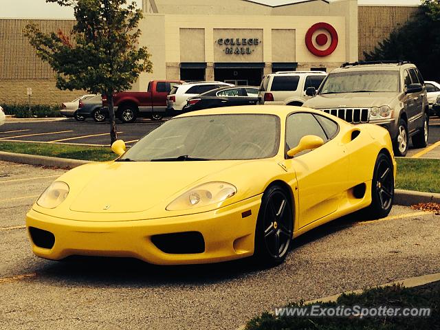 Ferrari 360 Modena spotted in Bloomington, Indiana