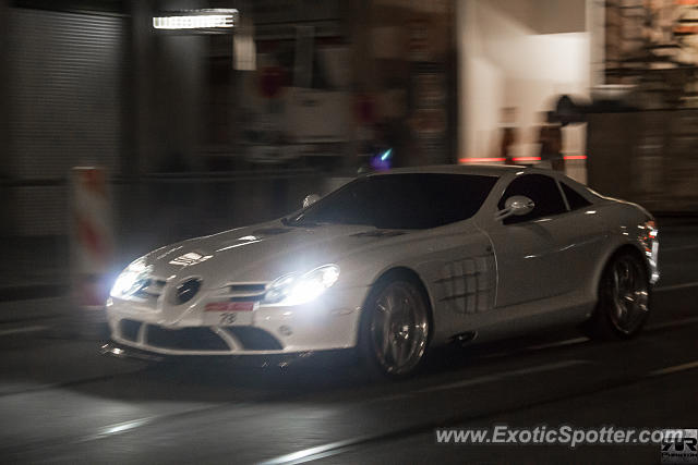 Mercedes SLR spotted in Munich, Germany