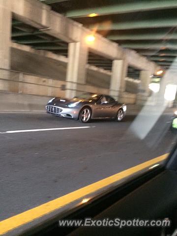 Ferrari California spotted in Buckhead, Georgia