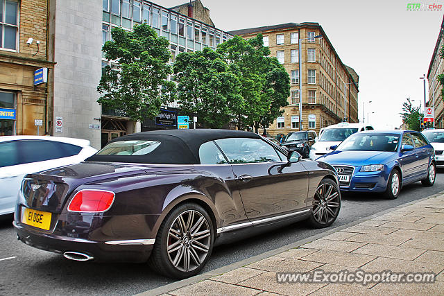 Bentley Continental spotted in Bradford, United Kingdom