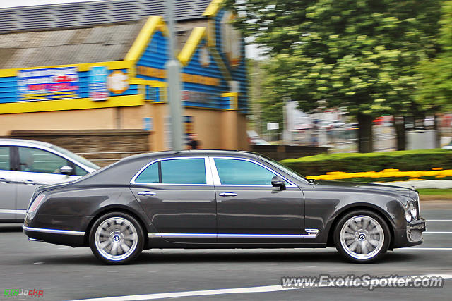 Bentley Mulsanne spotted in Bradford, United Kingdom