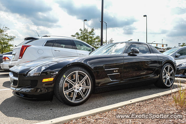 Mercedes SLS AMG spotted in Cincinnati, Ohio