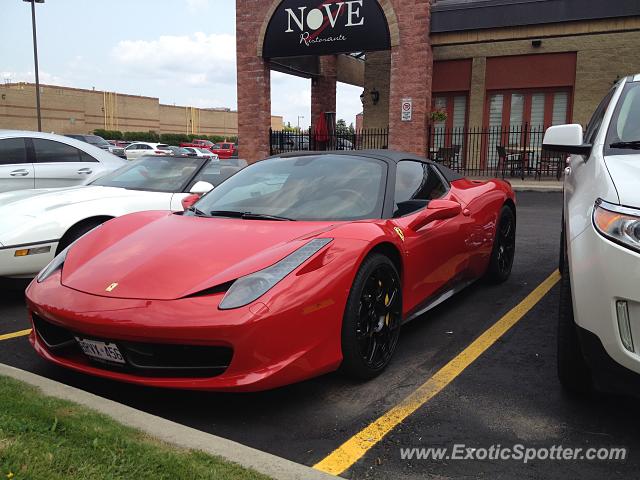 Ferrari 458 Italia spotted in Toronto, Canada