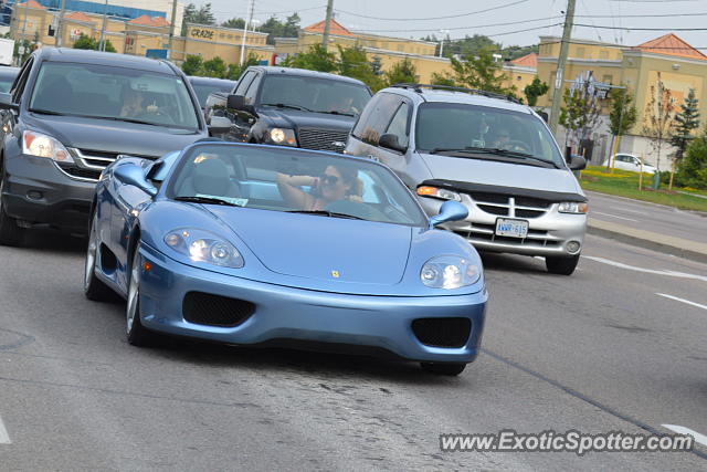 Ferrari 360 Modena spotted in Toronto, Canada