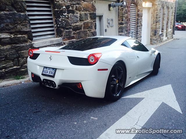 Ferrari 458 Italia spotted in Asheville, North Carolina