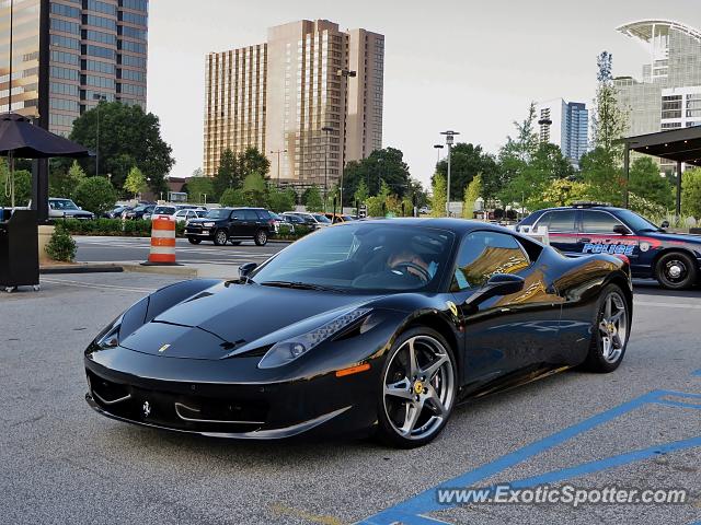 Ferrari 458 Italia spotted in Atlanta, Georgia