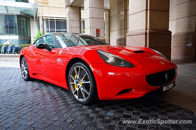 Ferrari California spotted in Kuala lumpur, Malaysia