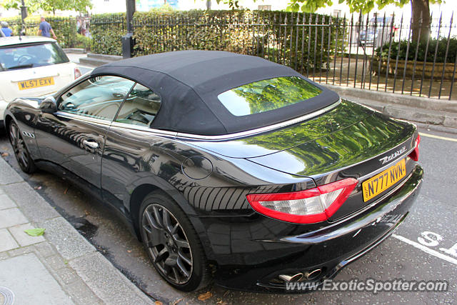 Maserati GranCabrio spotted in London, United Kingdom