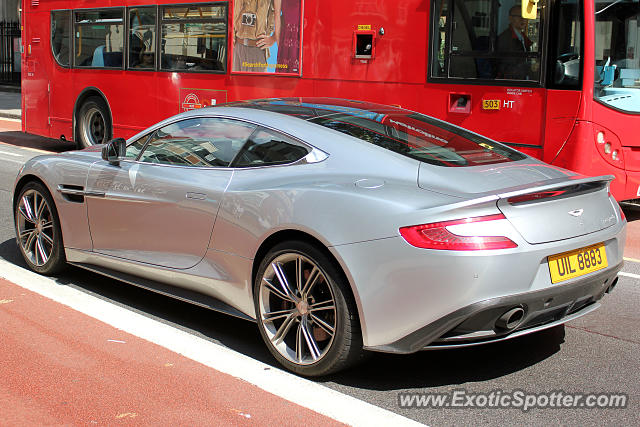 Aston Martin Vanquish spotted in London, United Kingdom