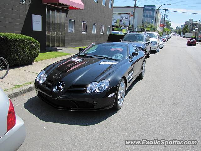 Mercedes SLR spotted in Vancouver, Canada