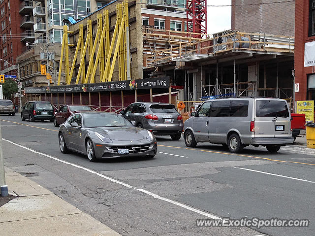 Ferrari FF spotted in Toronto, Canada