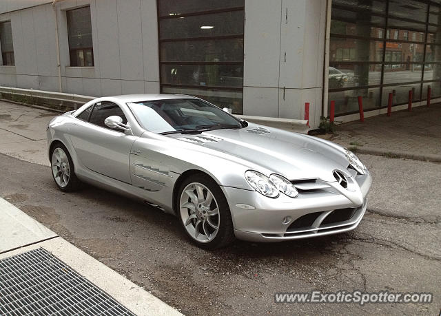 Mercedes SLR spotted in Toronto, Canada