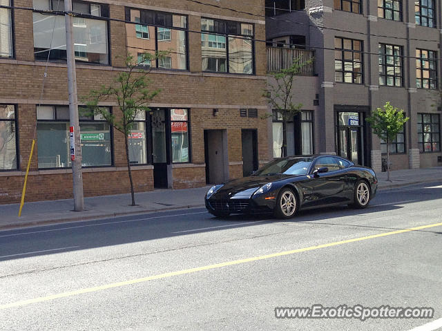 Ferrari 612 spotted in Toronto, Canada