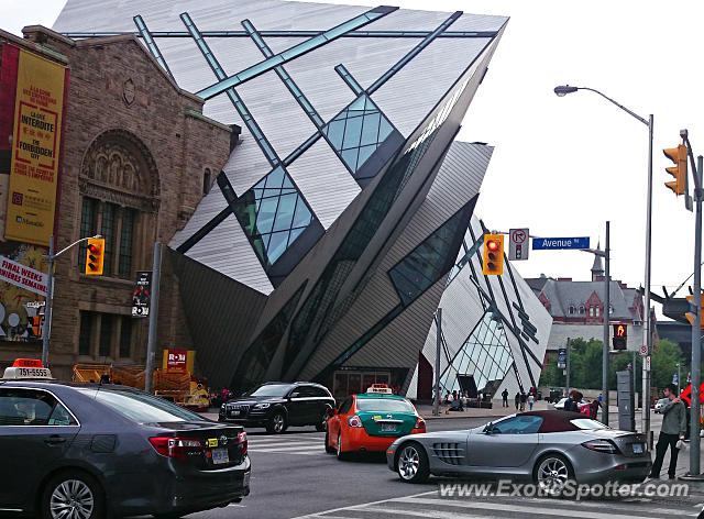 Mercedes SLR spotted in Toronto, Ontario, Canada