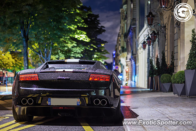 Lamborghini Gallardo spotted in Paris, France