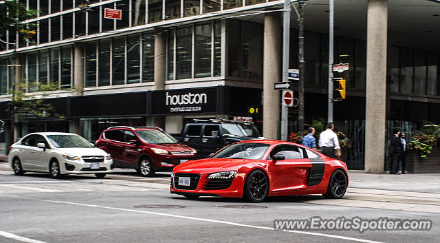 Audi R8 spotted in Toronto, Canada