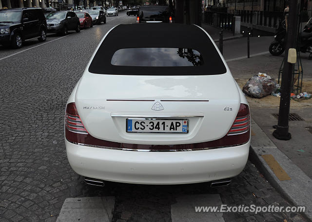 Mercedes Maybach spotted in Paris, France