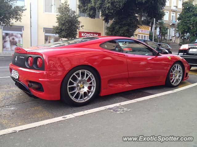 Ferrari 360 Modena spotted in Opatija, Croatia