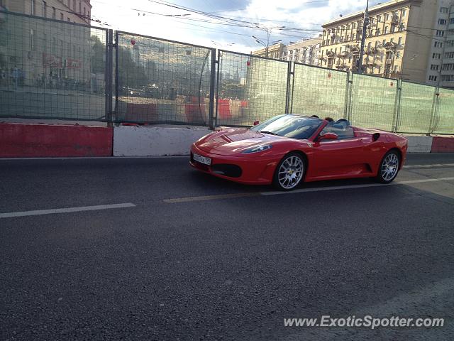 Ferrari F430 spotted in Moscow, Russia