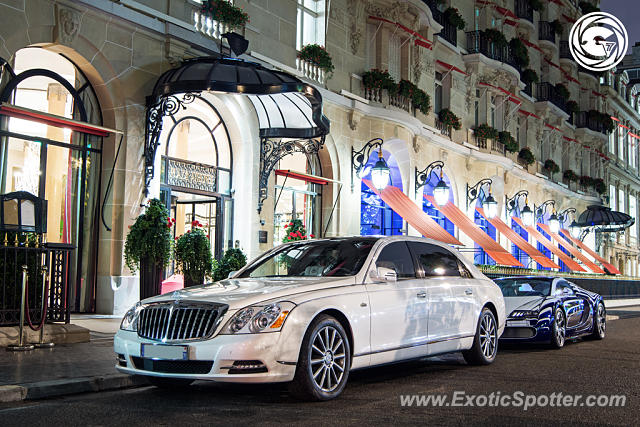 Mercedes Maybach spotted in Paris, France