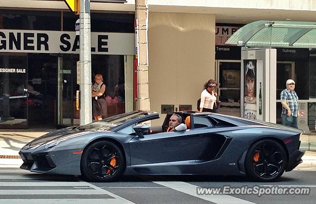 Lamborghini Aventador spotted in Toronto, Canada