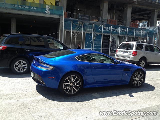 Aston Martin Vantage spotted in Toronto, Canada