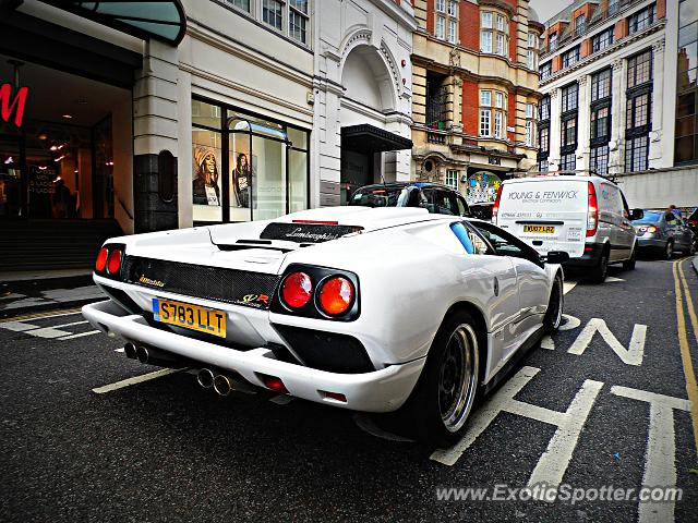 Lamborghini Diablo spotted in London, United Kingdom